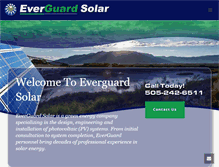 Tablet Screenshot of everguardsolar.com